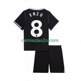 Camisolas de futebol Chelsea Enzo Fernandez 8 Criança Equipamento 3ª 2025/26 Manga Curta